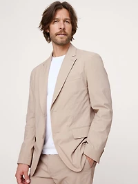 Tailored Slim-Fit Performance Suit Jacket