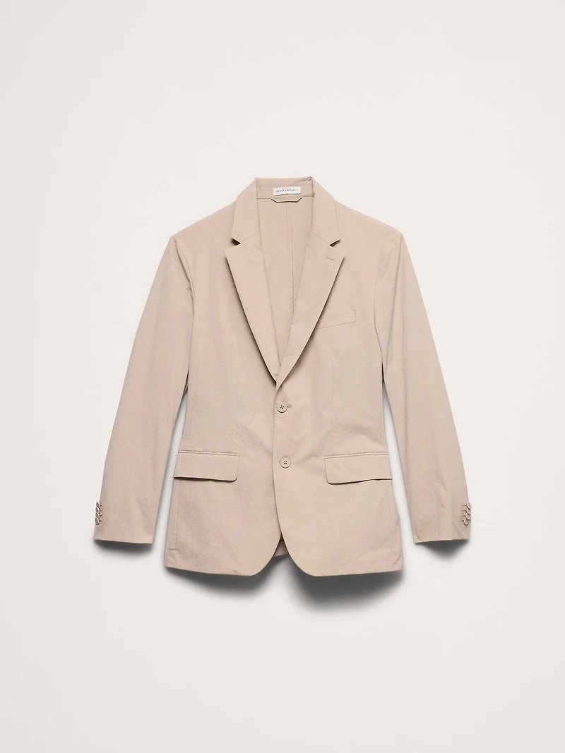 Tailored Slim-Fit Performance Suit Jacket