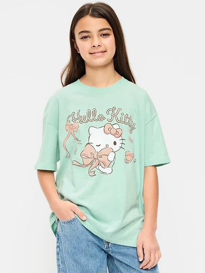 Hello Kitty® Oversized Graphic T-Shirt for Girls