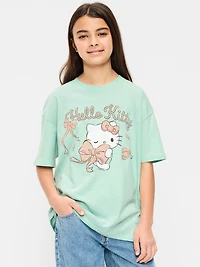 Hello Kitty® Oversized Graphic T-Shirt for Girls