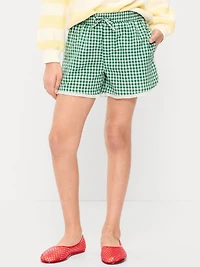 Lace-Trim Shorts for Girls