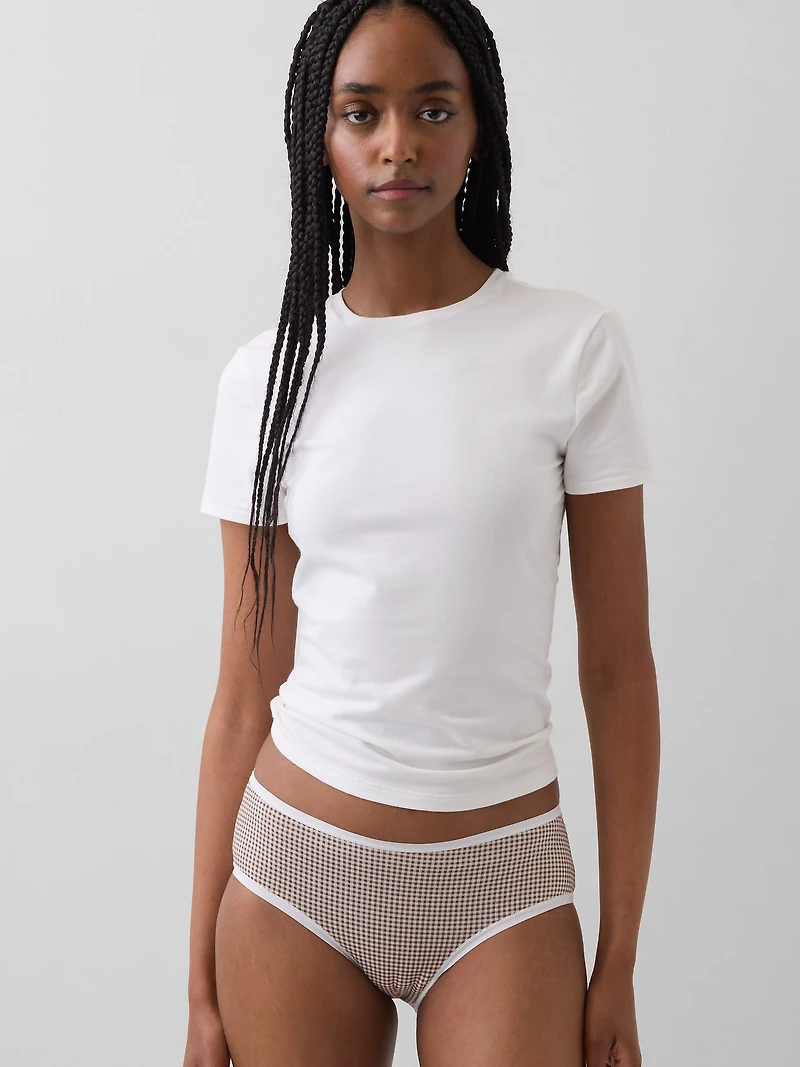 Organic Stretch Cotton Hipster