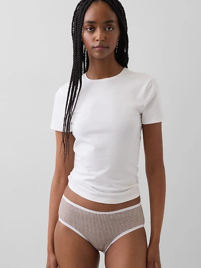 Organic Stretch Cotton Hipster