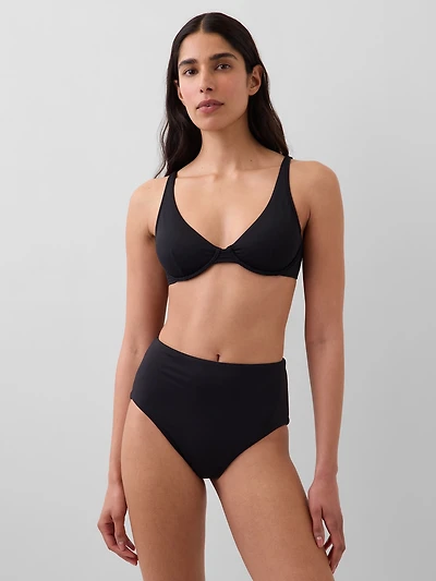 High Rise Bikini Bottom
