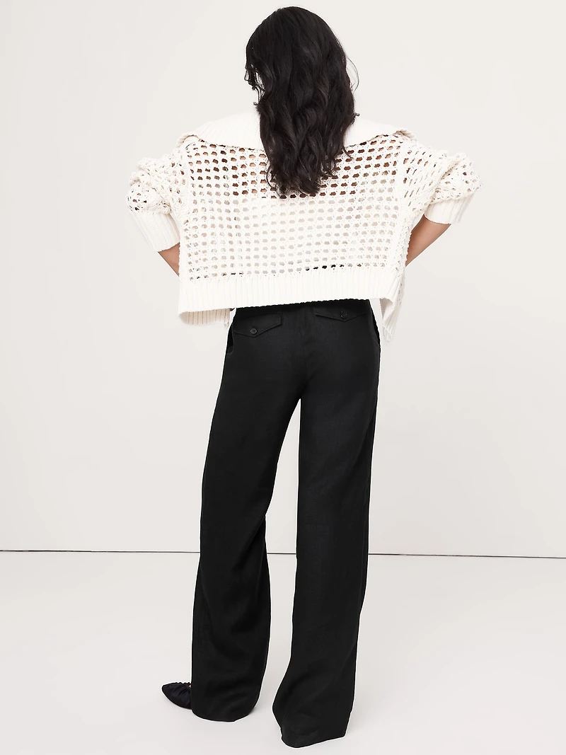 The Everyday Wide-Leg Pant Linen
