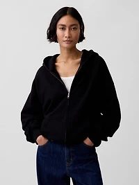 Adult Heavyweight Oversized Zip Hoodie