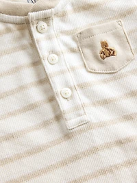 Baby Henley Shorty One-Piece