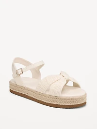 Platform Espadrille Sandals for Girls