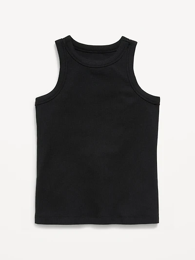 Fitted Ribbed Tank Top for Girls
