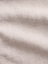 Linen-Blend Oversized Shirt