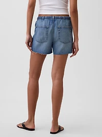 3.5” Low Slung Easy Denim Shorts