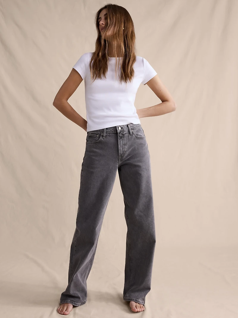 Mid-Rise 90s Jean