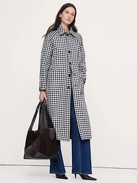Reversible Cotton Car Coat