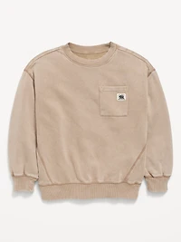 Oversized Logo-Graphic Sweatshirt for Boys