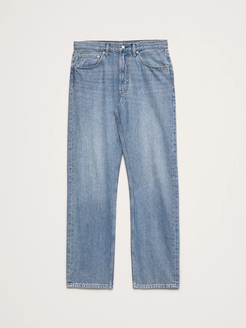 Relaxed-Straight Lightweight Jean