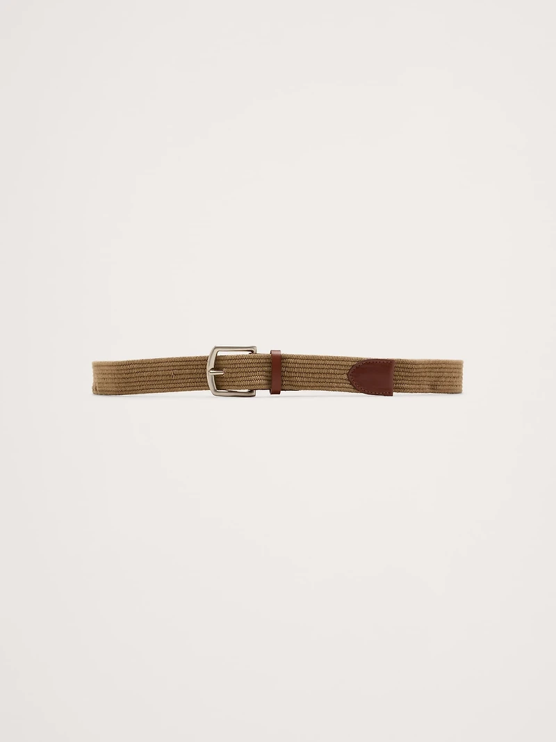 Woven Braided Cotton Belt