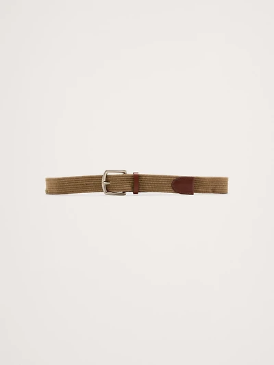 Woven Braided Cotton Belt