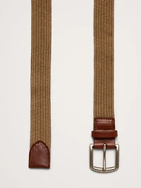 Woven Braided Cotton Belt