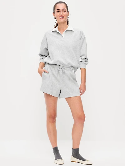 Relaxed Dynamic Fleece Pique Shorts