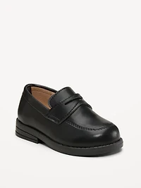 Faux-Leather Loafers for Toddler Boys