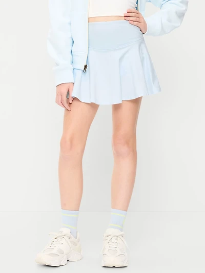 High-Waisted Skort for Girls