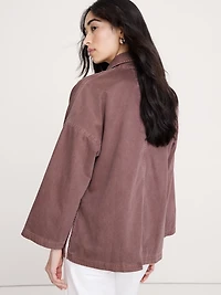 Washed Cotton Chore Jacket