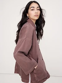 Washed Cotton Chore Jacket