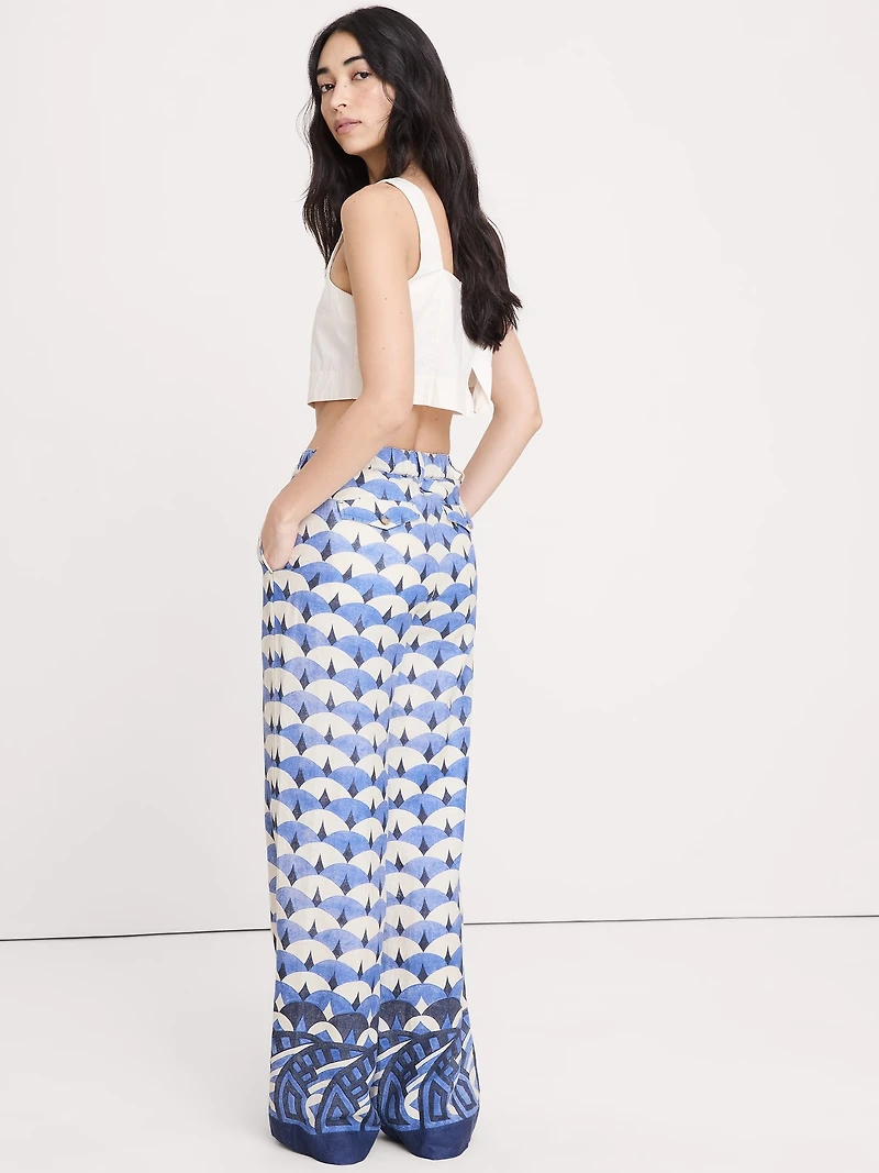 The Everyday Wide-Leg Pant Linen