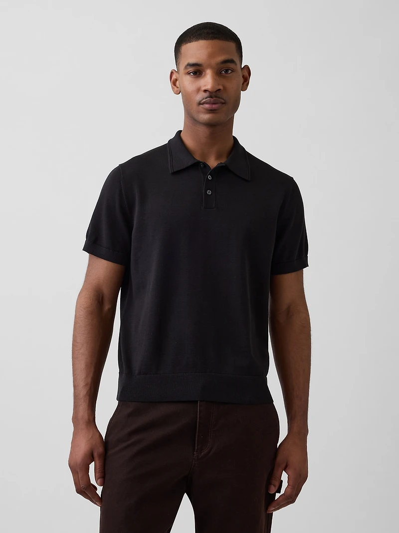 Classic Polo Shirt Sweater