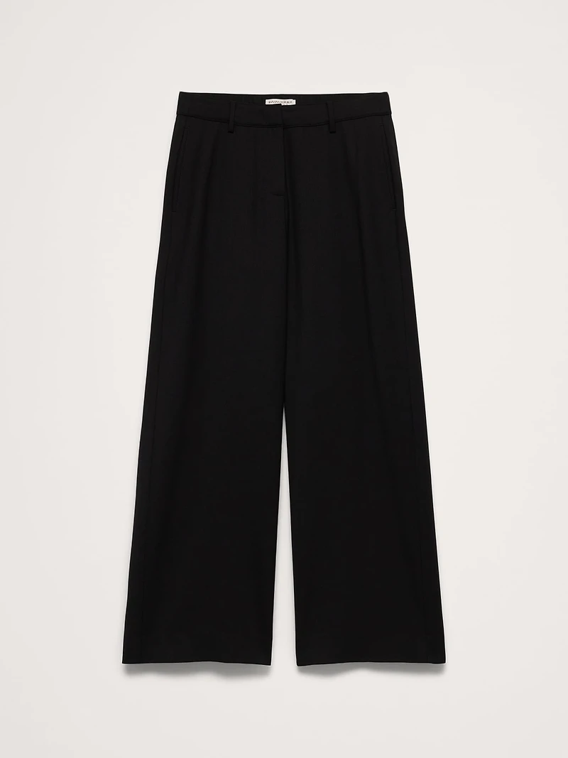 The Everyday Wide-Leg Pant Italian Lightweight Wool