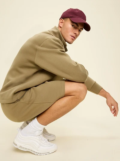 Bounce Fleece Baggy Shorts - 8-inch inseam