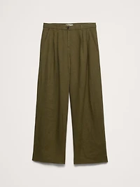 The Soho Wide-Leg Pant Linen