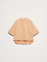 Overdye Cotton Tunic Shirt