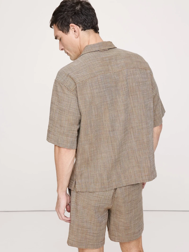 Relaxed-Fit Cotton Resort Shirt