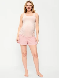 Short de pyjama boxeur en popeline maternit