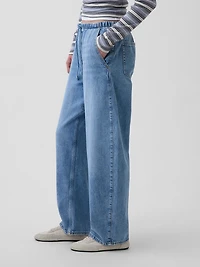 High Rise UltraSoft Easy Barrel Jeans
