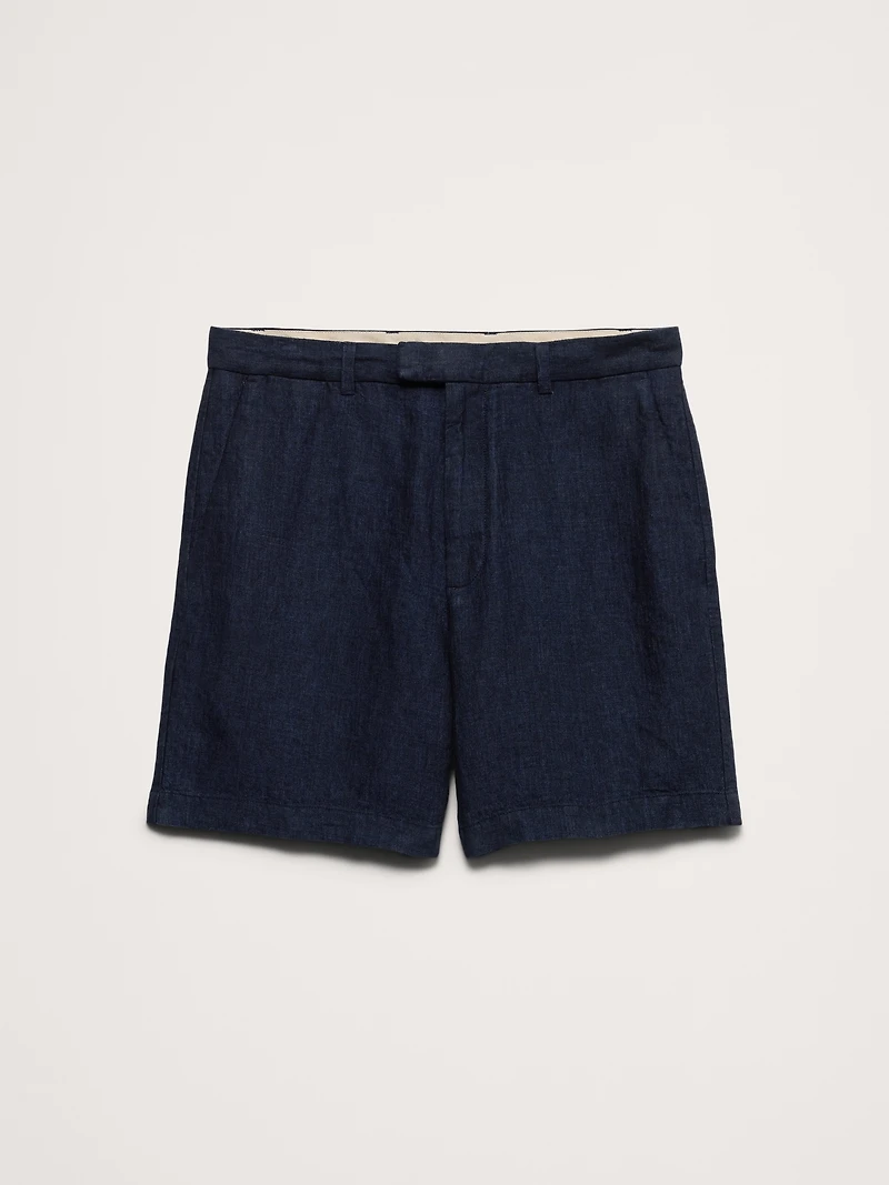 7" Linen Short