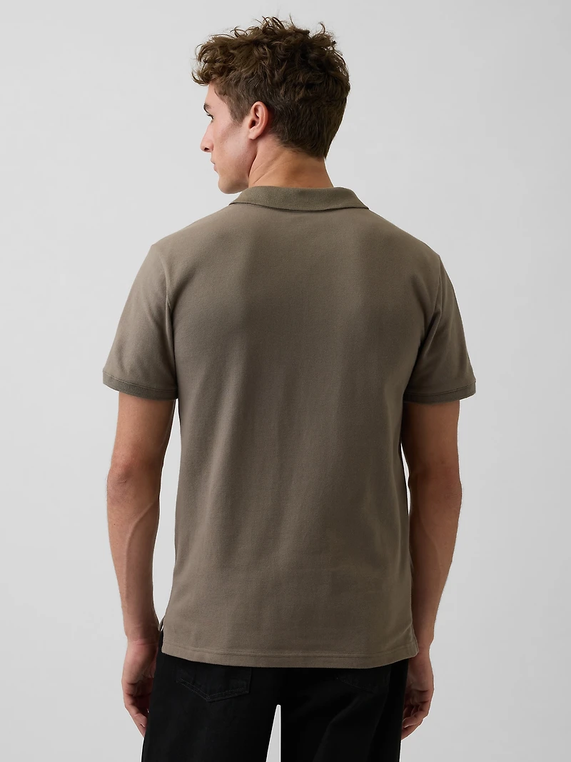 Pique Polo Shirt Shirt