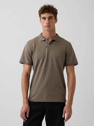 Pique Polo Shirt Shirt