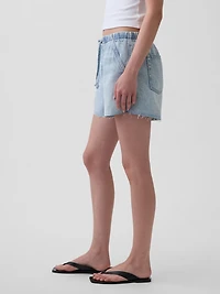 3.5” UltraSoft Low Slung Easy Denim Shorts