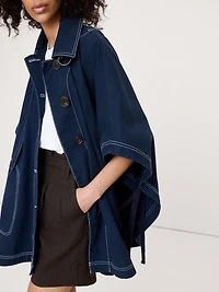 Cotton Twill Cape
