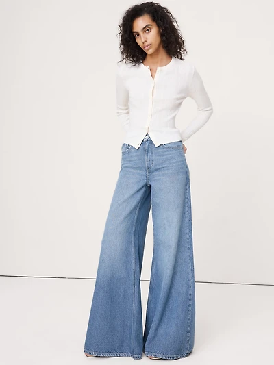 Crinkle Knit Cropped Cardigan