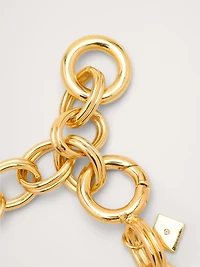 Double Oval Link Chain Bracelet