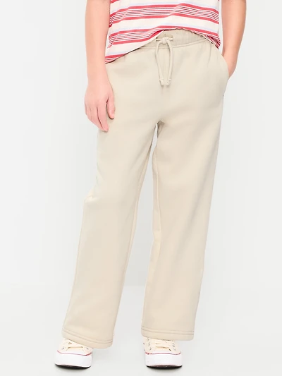 Straight Fleece Sweatpants for Boys