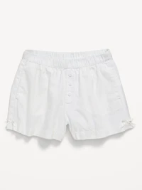 Twill Boxer Shorts for Girls