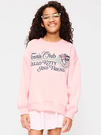 Hello Kitty® Oversized Graphic Tunic Sweatshirt for Girls