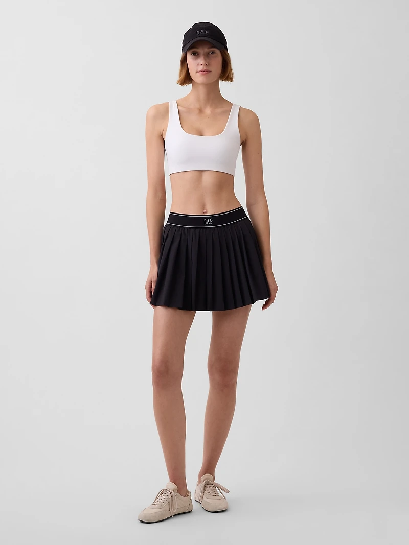 GapFit Tech Pleated Exercise Skort