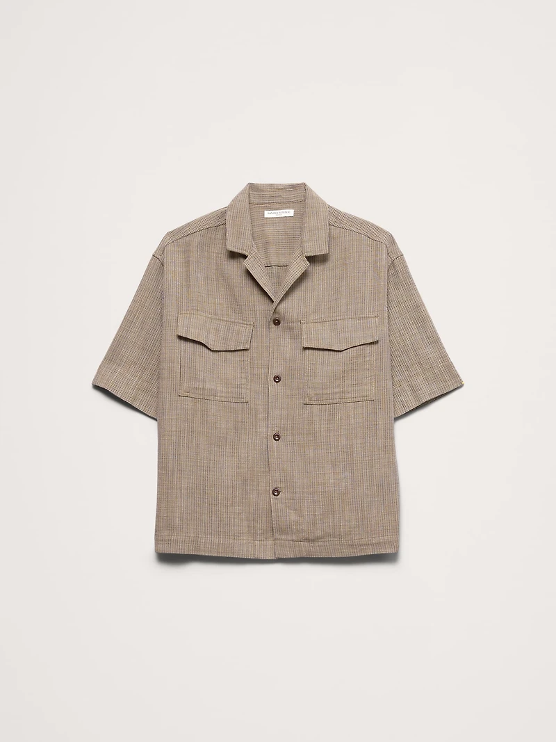 Relaxed-Fit Cotton Resort Shirt