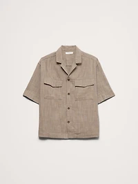Relaxed-Fit Cotton Resort Shirt