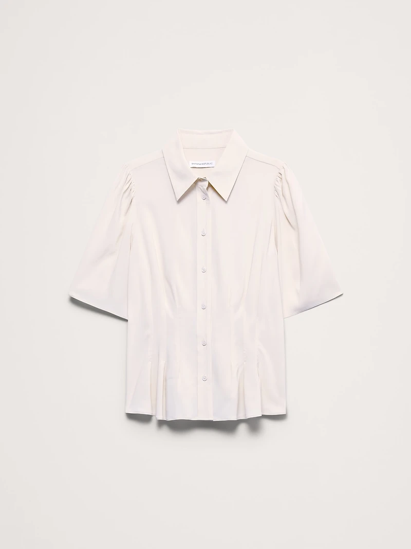 Georgette Tie-Back Blouse
